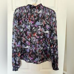 Midnight Bloom Mock Neck Top from Bella Dahl